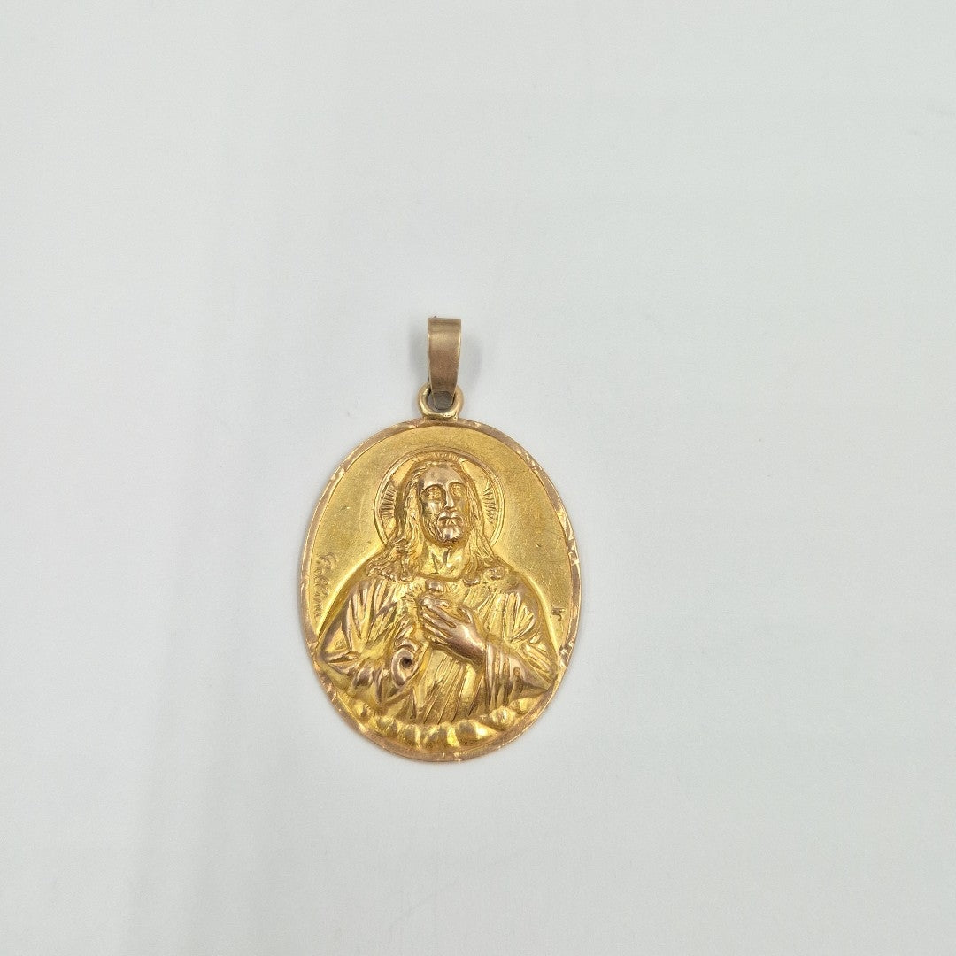 MEDALLA RELIGIOSA ORO 10 K 3,90 GRMS (SEMINUEVO)