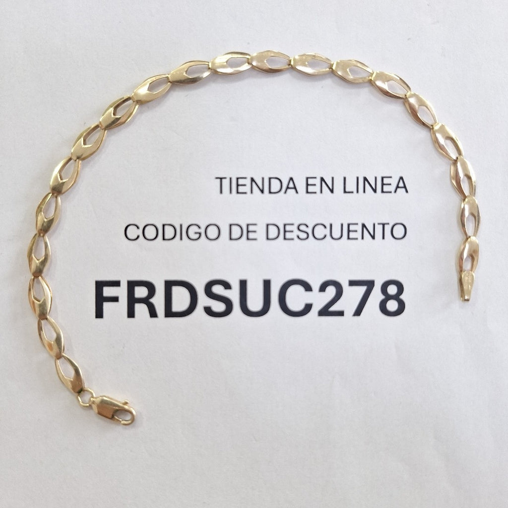 PULSERA ORO 14 K 3,10 GRMS (SEMINUEVO)