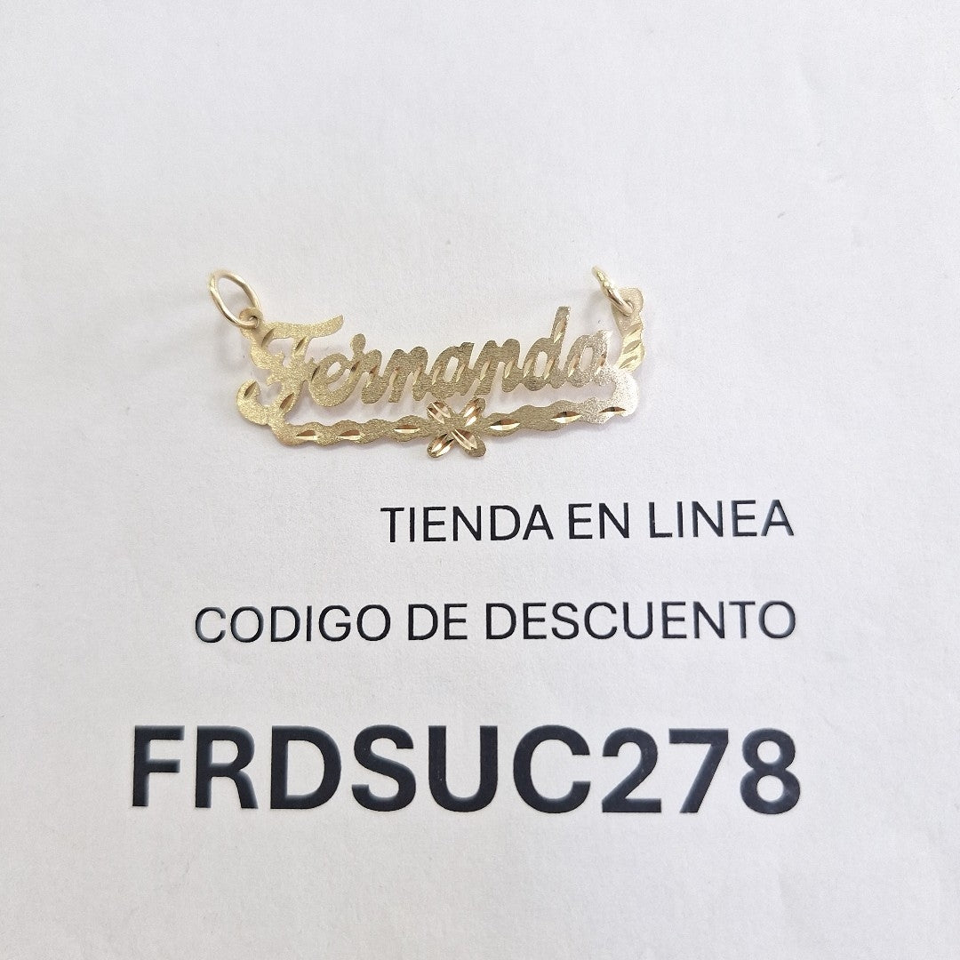 DIJE ORO 14 K 1.7 GRMS (SEMINUEVO)