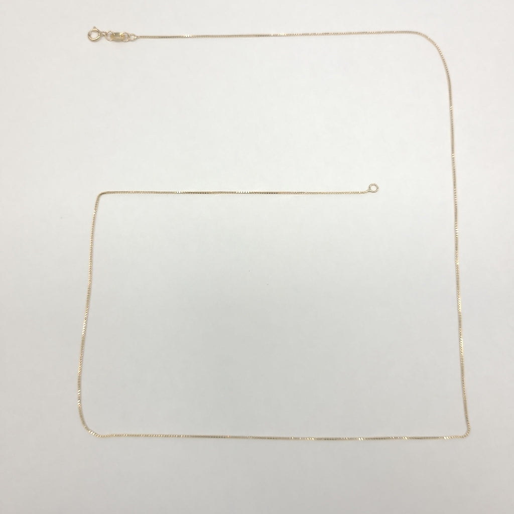 CADENA VENECIANO 14K 55 CM 1.7 GR (NUEVO)