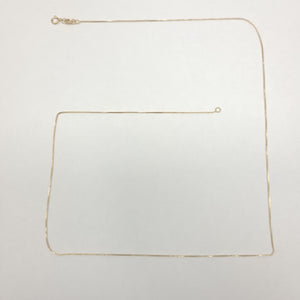 CADENA VENECIANO 14K 55 CM 1.7 GR (NUEVO)