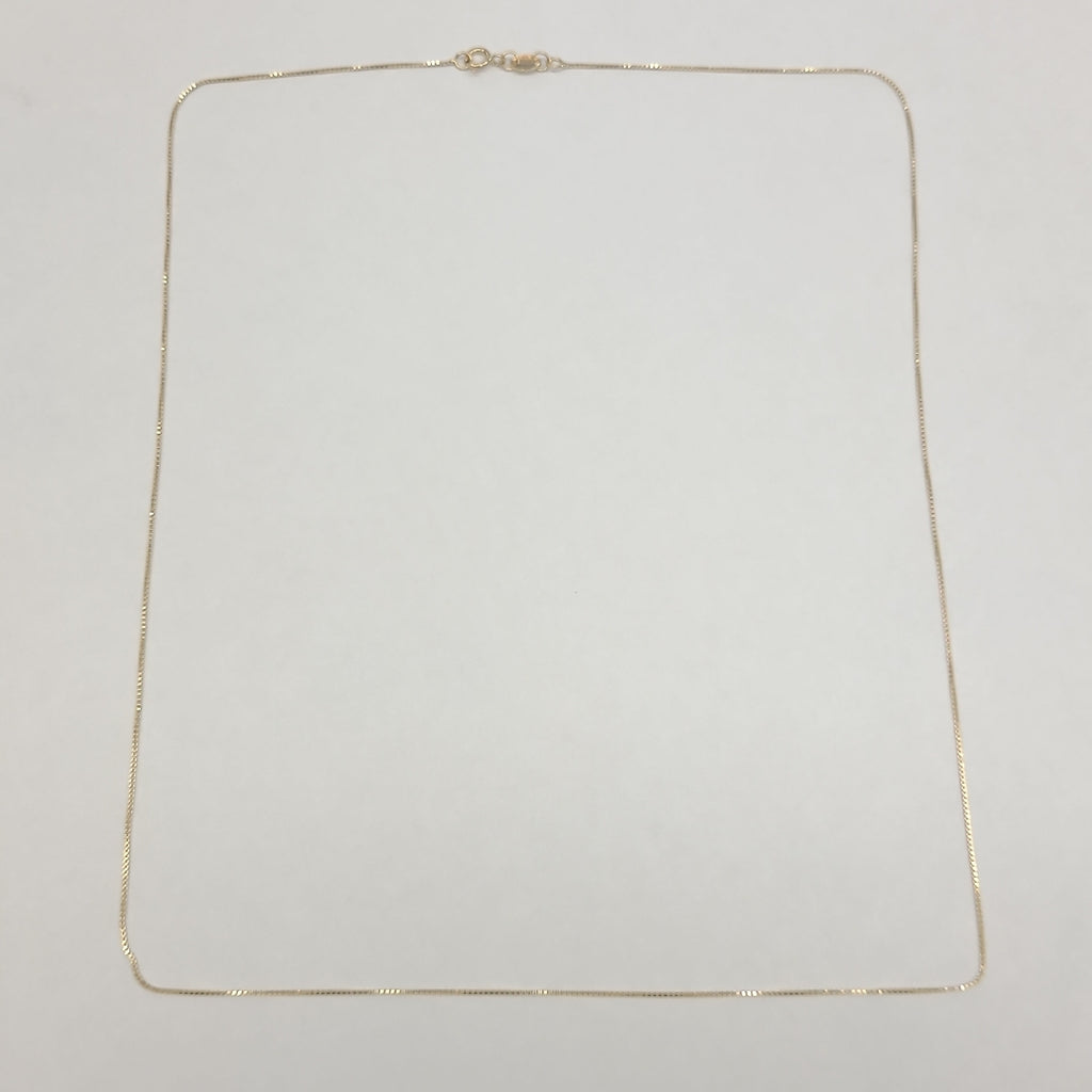 CADENA VENECIANO 14K 55 CM 1.7 GR (NUEVO)