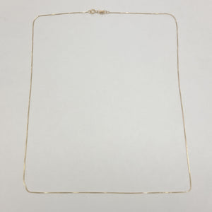 CADENA VENECIANO 14K 55 CM 1.7 GR (NUEVO)