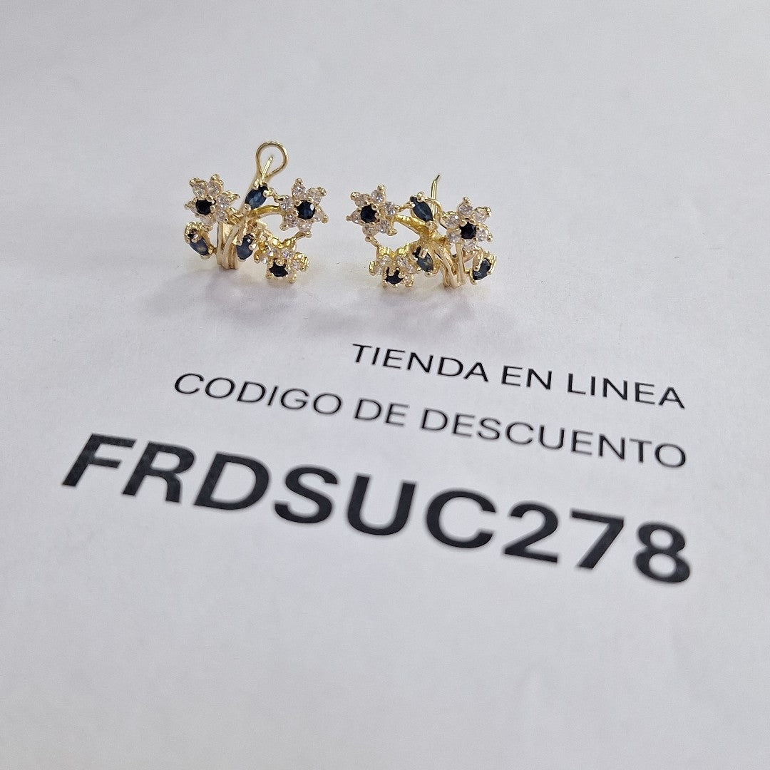 ARETES PAR ORO 14 K 5,80 GRMS (SEMINUEVO)