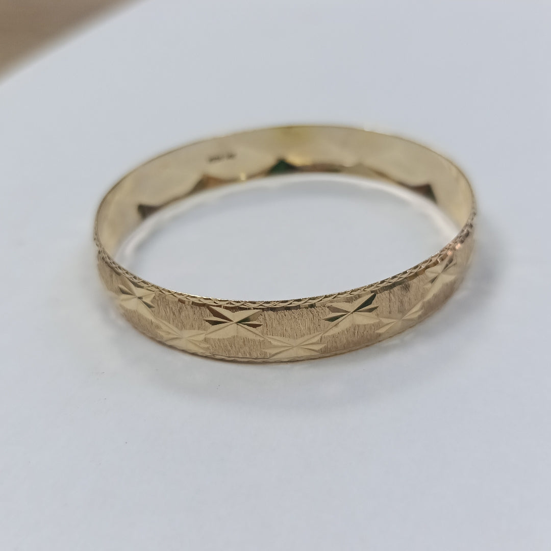 PULSERA RIGIDA ORO 14 K 15,90 GRMS (SEMINUEVO)