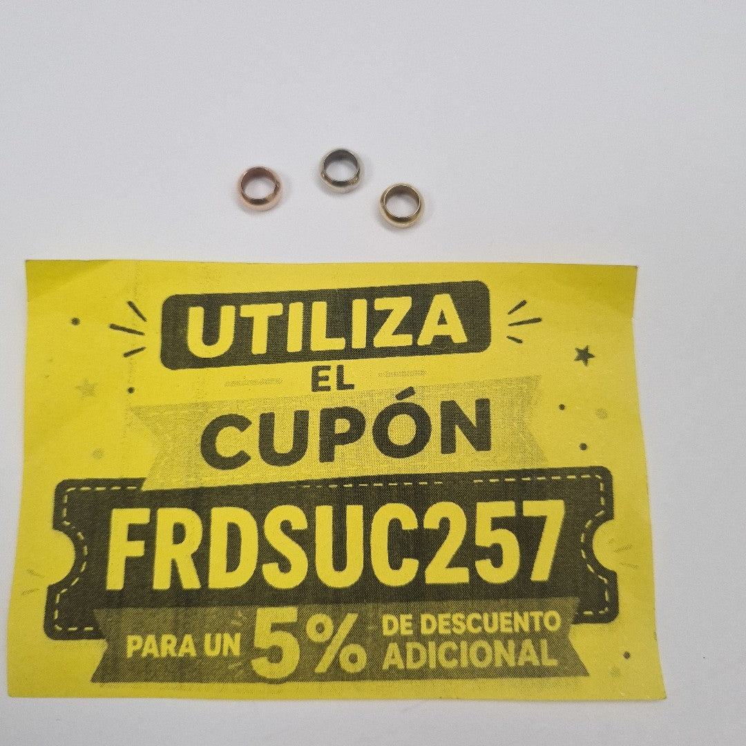 DIJE ORO, ORO COMBINADO 14 K 0.6 GRMS (SEMINUEVO)