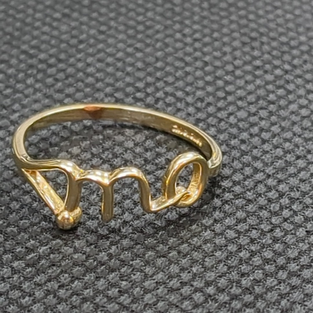ANILLITO ORO 10 K 1,20 GRMS (SEMINUEVO)
