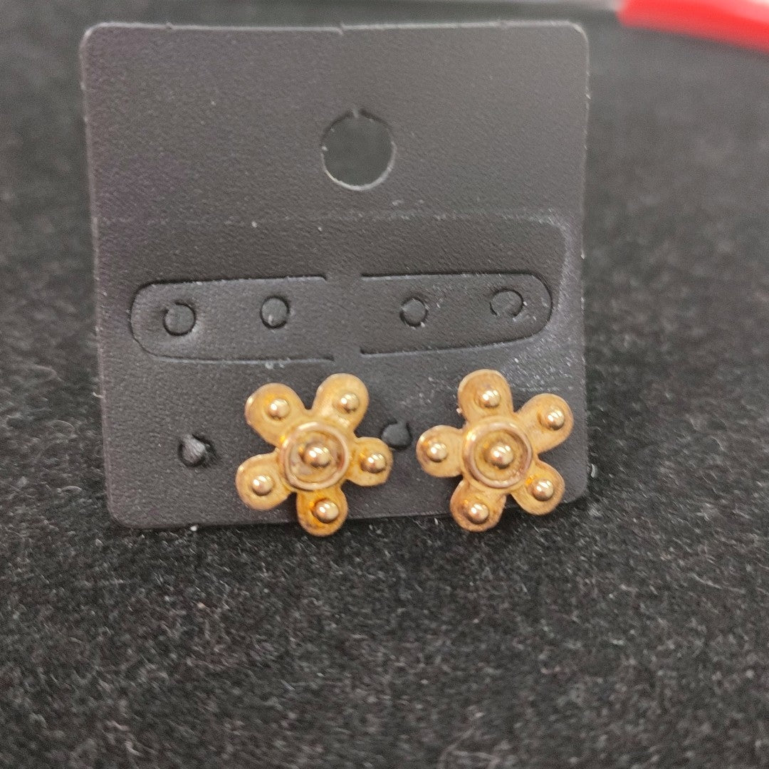 ARETES PAR ORO 14 K 2.9 GRMS (SEMINUEVO)