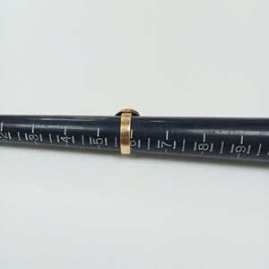 ANILLO DE GRADUACIÓN ORO, ORO COMBINADO 14 K 5.8 GRMS (SEMINUEVO)