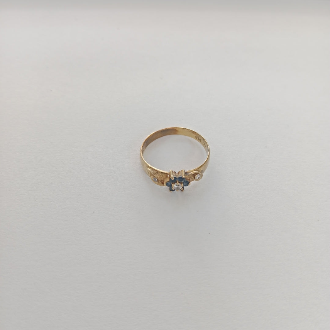 ANILLO ORO 14 K 2,00 GRMS (SEMINUEVO)