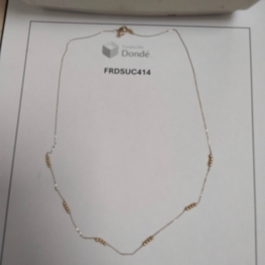 GARGANTILLA ORO 14 K 2.2 GRMS (SEMINUEVO)
