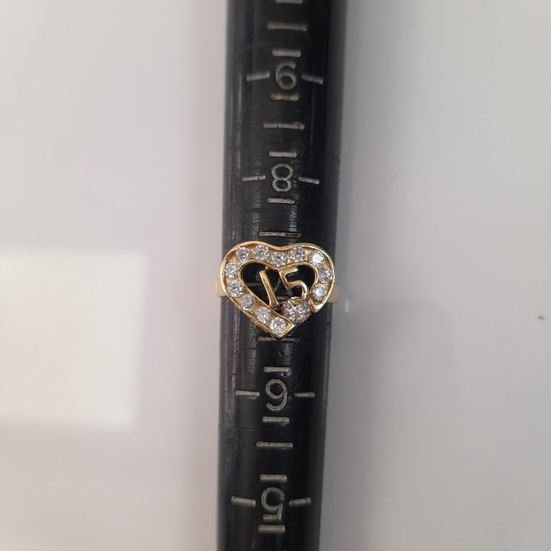 ANILLITO ORO 10 K 2.7 GRMS (SEMINUEVO)