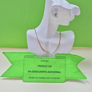 CADENA ORO 14 K 2 GRMS (SEMINUEVO)