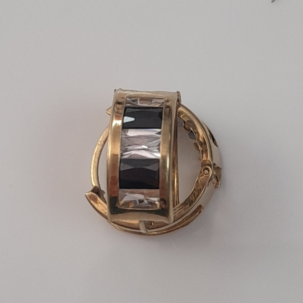 ARRACADAS PAR ORO 10 K 2.7 GRMS (SEMINUEVO)