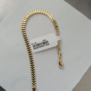 PULSERA ESPECIAL 14K 18 CM 4.2 GR (NUEVO)