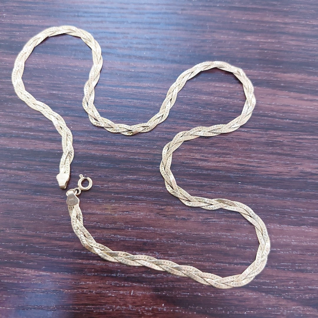 GARGANTILLA ORO 14 K 10.8 GRMS (SEMINUEVO)