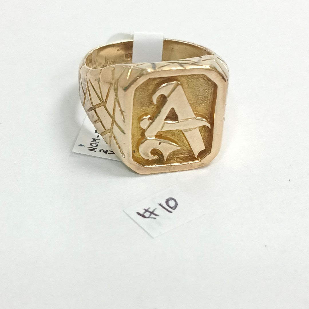ANILLO ORO 10 K 17.6 GRMS (SEMINUEVO)