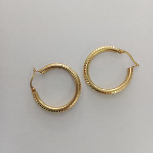 ARRACADAS PAR ORO 14 K 3,10 GRMS (SEMINUEVO)