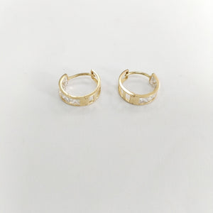 ARRACADAS PAR ORO 14 K 1,20 GRMS (SEMINUEVO)