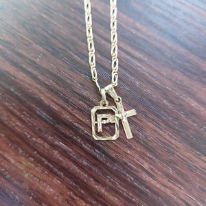 CADENA, DIJE ORO 8 K 4.5 GRMS (SEMINUEVO)