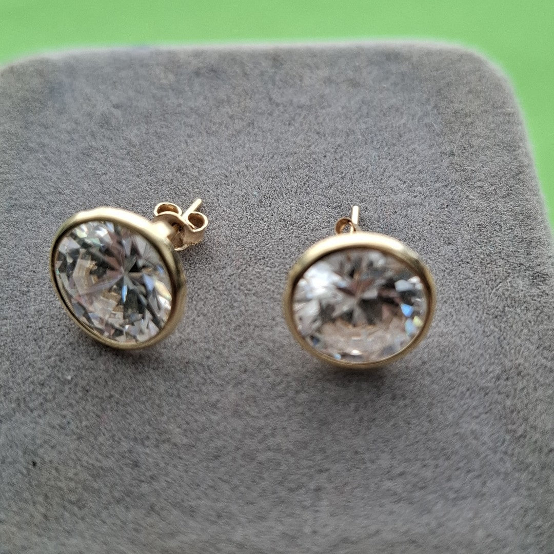BROQUELES PAR ORO 10 K 2,90 GRMS (SEMINUEVO)