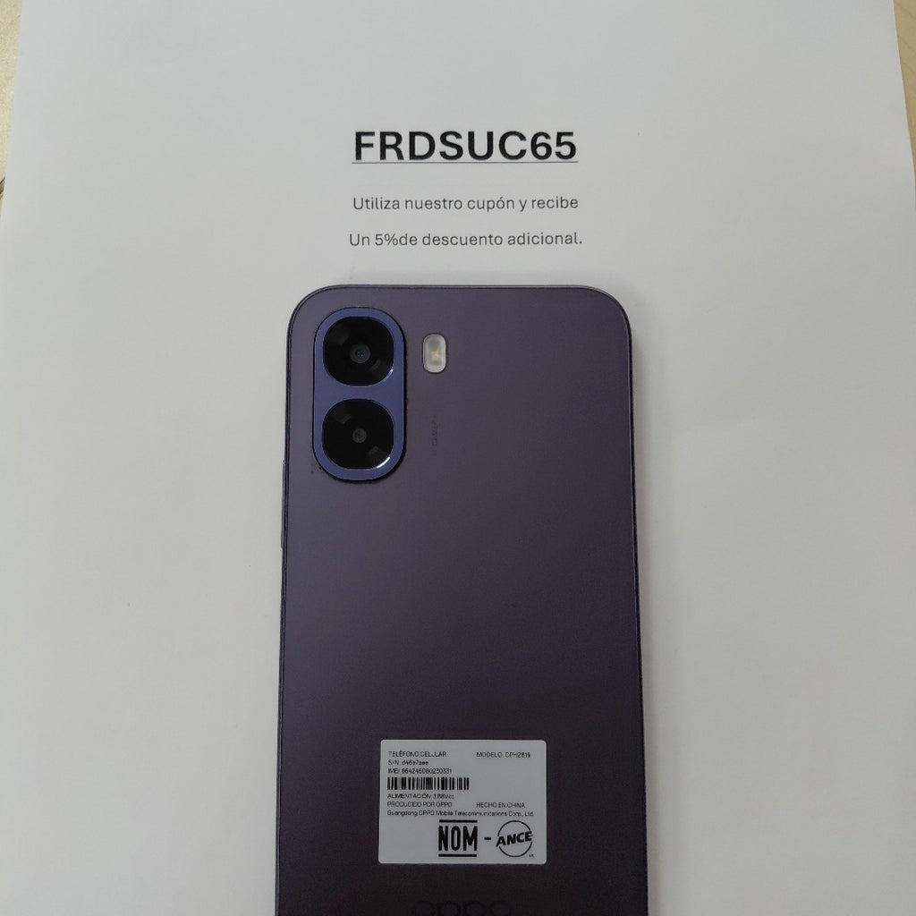 CELULAR OPPO A6X CPH2819 (2025) 128 GB 4 GB RAM (SEMINUEVO)
