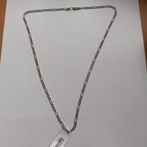 CADENA TEJIDO MARINERO PLATA .925 55 CM 7.9 GR (NUEVO)