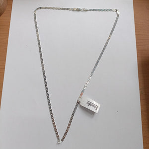 CADENA TEJIDO GUCHI PLATA .925 60 CM 9.3 GR (NUEVO)