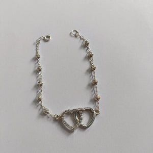 PULSERA TEJIDO TEJIDO ESPECIAL PLATA .925 18 CM 4.1 GR (NUEVO)