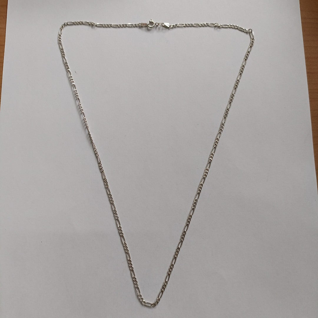 CADENA TEJIDO 3X1 PLATA .925 55 CM 4.4 GR (NUEVO)