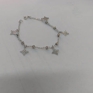 PULSERA TEJIDO ESPECIAL PLATA .925 18 CM 3.2 GR (NUEVO)