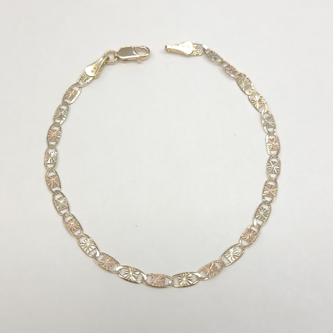 PULSERA GUCHI 14K 18 CM 2.8 GR (NUEVO)