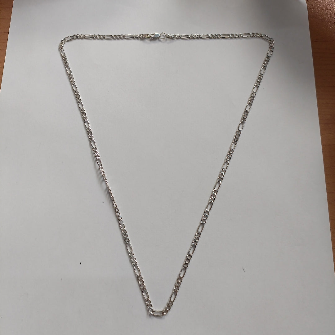 CADENA TEJIDO 3X1 PLATA .925 55 CM 7.6 GR (NUEVO)