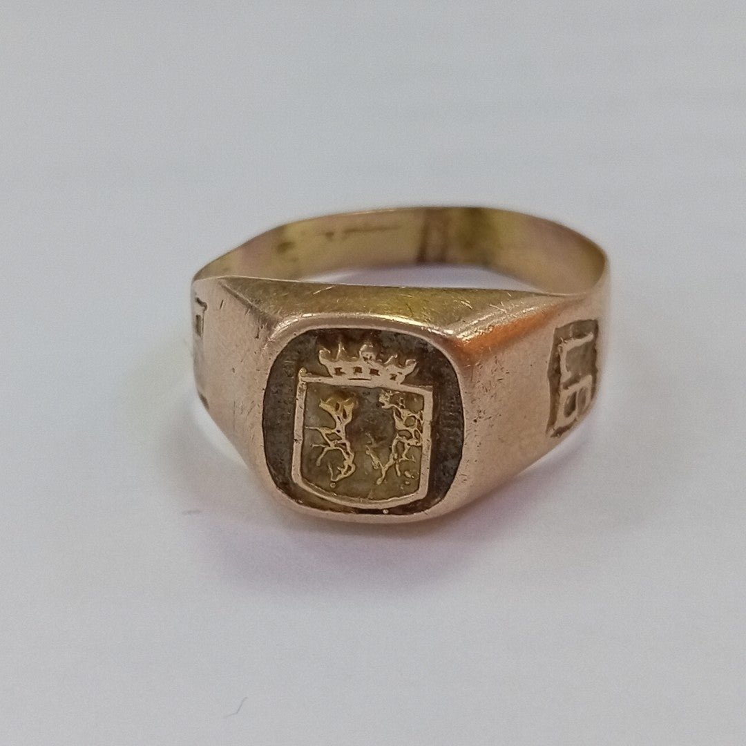 ANILLO DE GRADUACIÓN ORO 8 K 2,50 GRMS (SEMINUEVO)