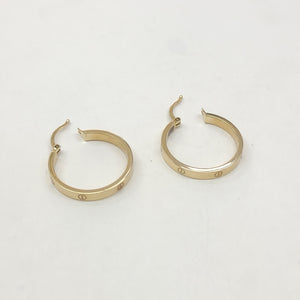 ARRACADAS PAR ORO 14 K 2.7 GRMS (SEMINUEVO)