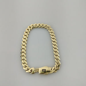 PULSERA CABALLERO MONACO ORO 14K 10.8 (NUEVO)