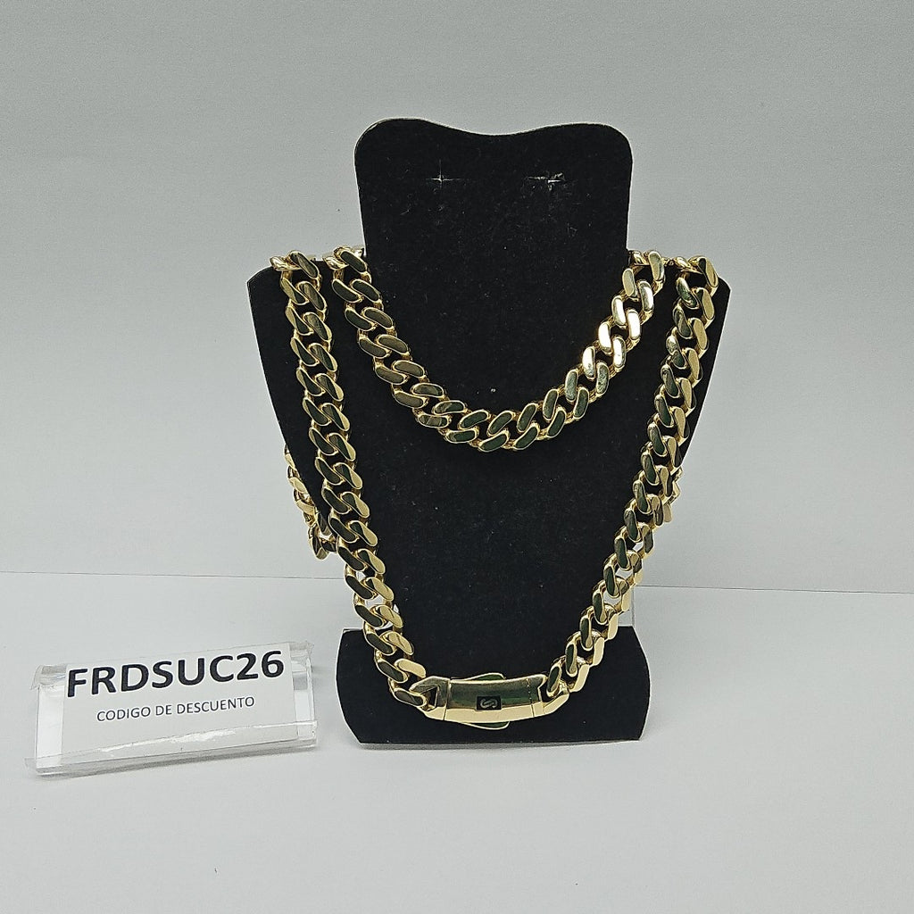 CADENA MONACO ORO 14K 35.7 (NUEVO)