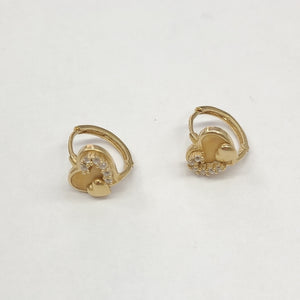 ARETES PAR ORO 14 K 2,90 GRMS (SEMINUEVO)