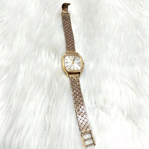 RELOJ CAJA ACERO PULSO ORO ORO 10 K 37 GRMS (SEMINUEVO)