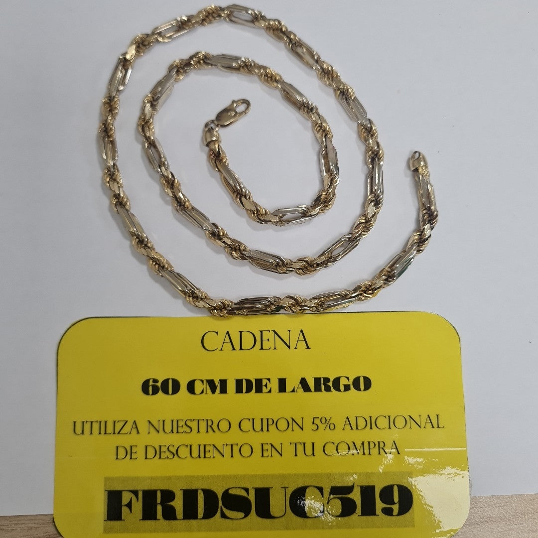 CADENA ORO 14 K 44.2 GRMS (SEMINUEVO)