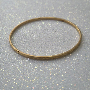 PULSERA RIGIDA ORO 10 K 4.2 GRMS (SEMINUEVO)