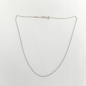 CADENA PLATA 1,90 GRMS (SEMINUEVO)