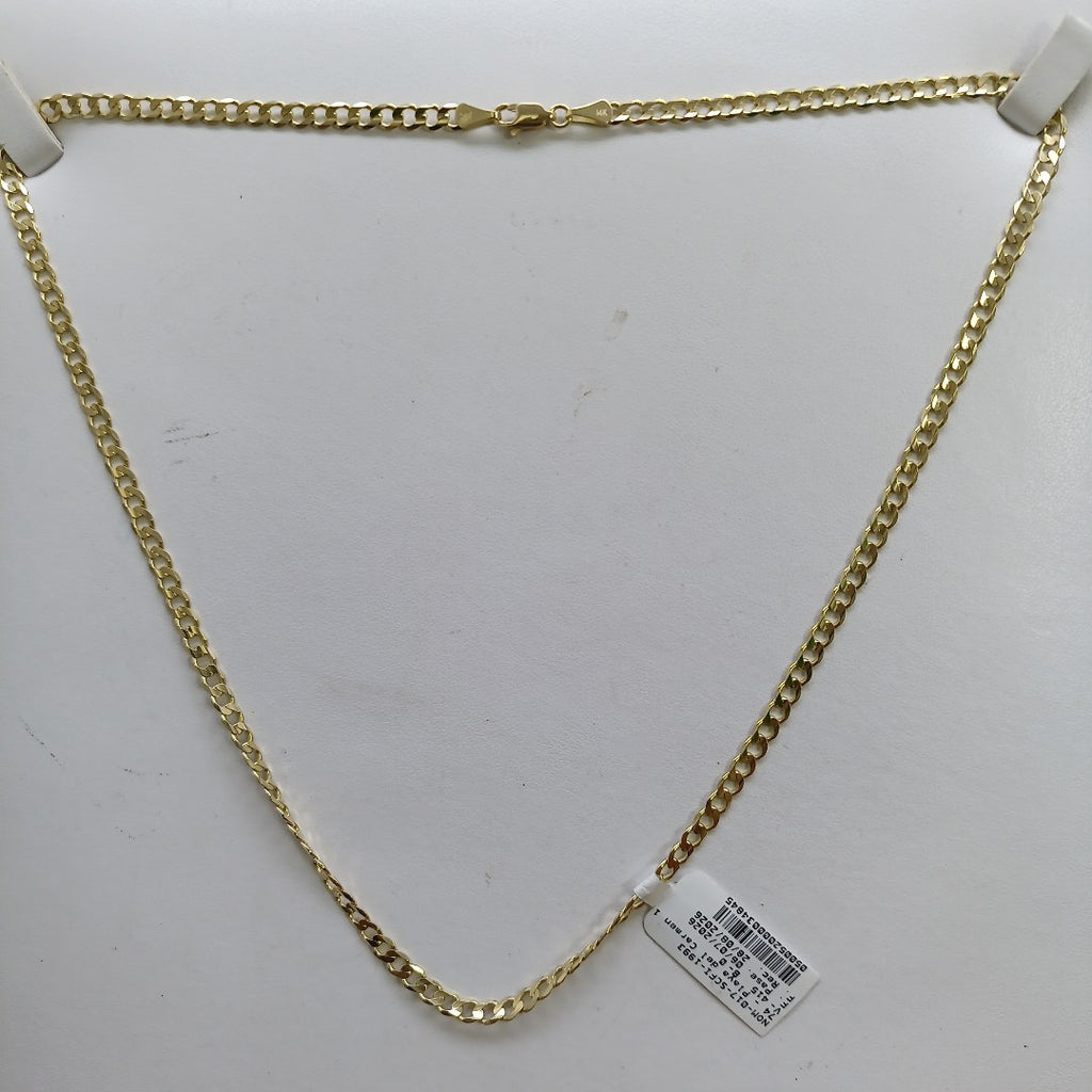 CADENA BARBADA 14K 55 CM 12.7 GR (NUEVO)