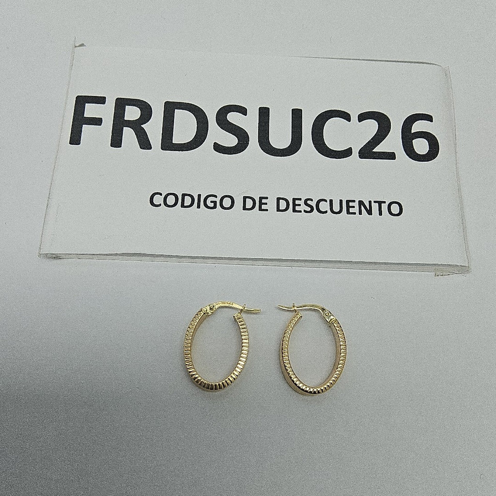 ARRACADAS ORO 14K 1.9 (NUEVO)