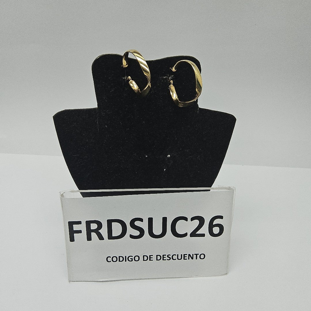 ARRACADAS ORO 14K 2.1 (NUEVO)