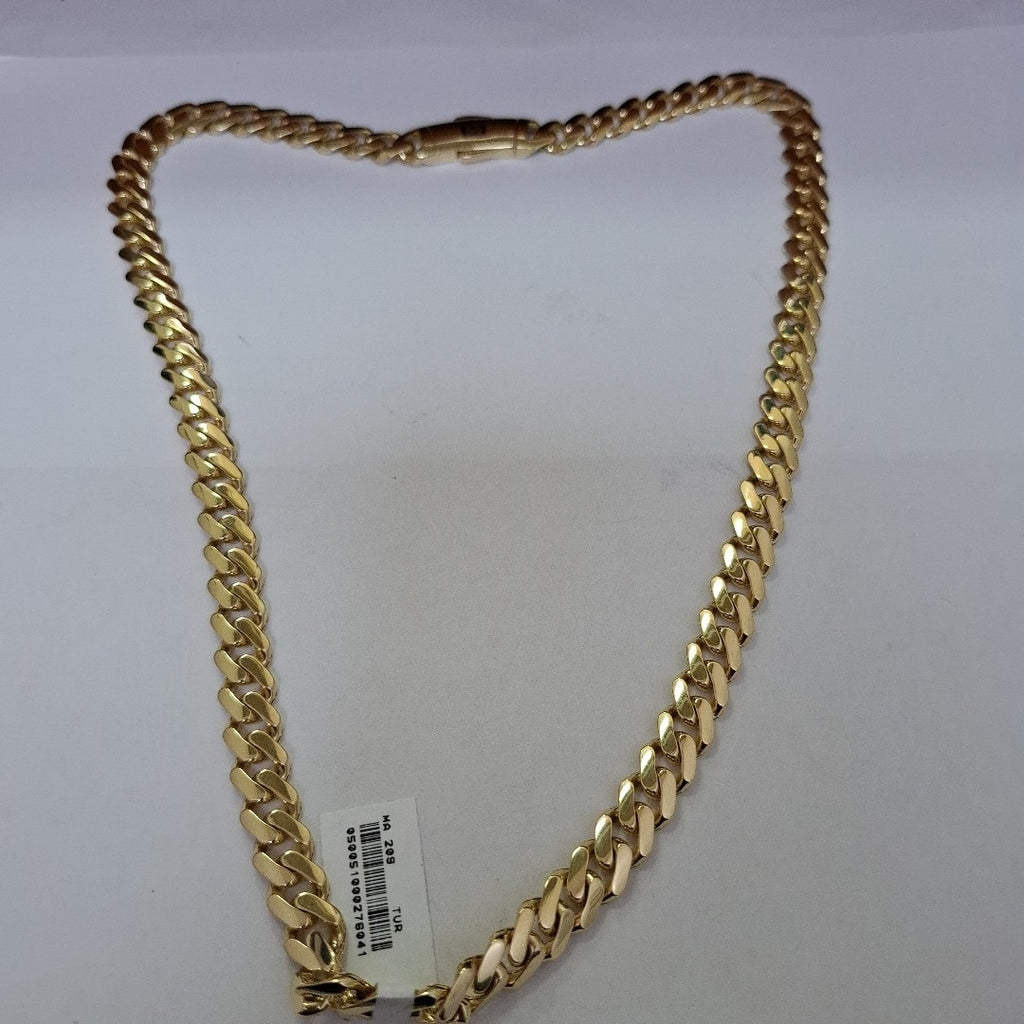 CADENA MONACO ORO 14K 30.1 (NUEVO)