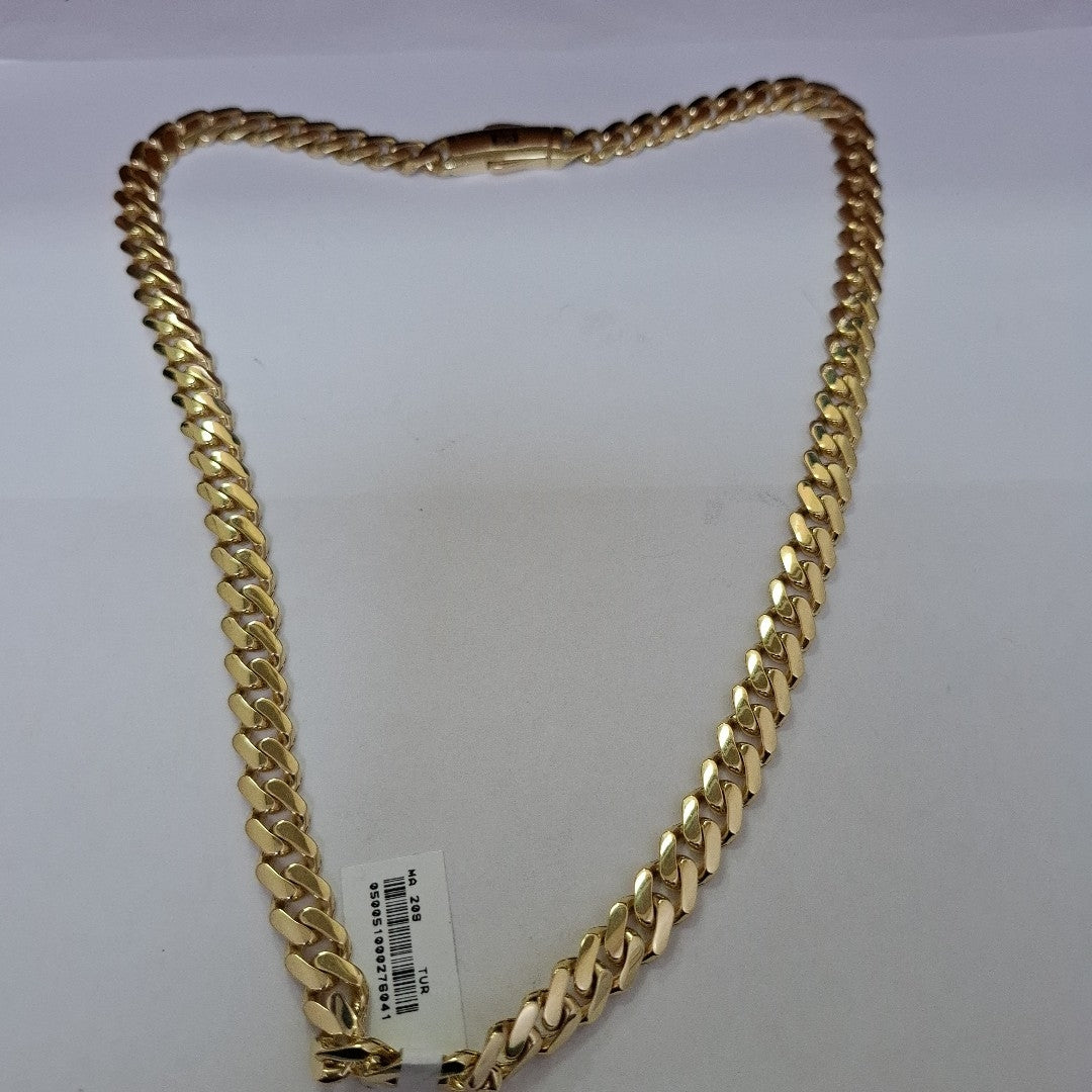 CADENA MONACO ORO 14K 30.1 (NUEVO)