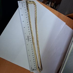 CADENA MONACO ORO 14K 38.1 (NUEVO)