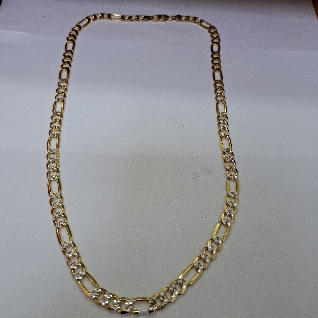CADENAS CARTIER 3 1 DIAMANTADA ORO 14K 51.1 (NUEVO)