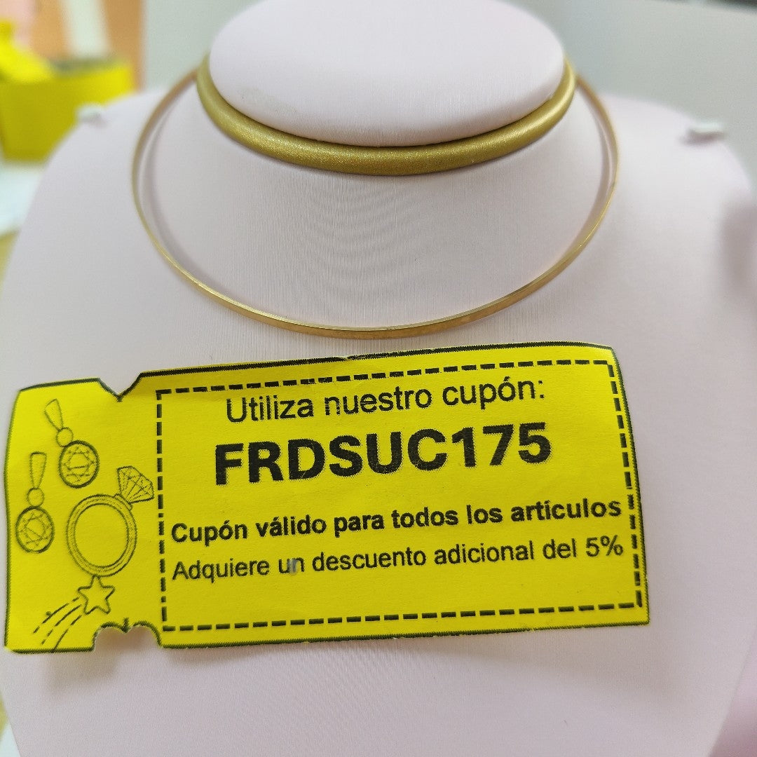 PULSERA RIGIDA ORO 8 K 2,30 GRMS (SEMINUEVO)
